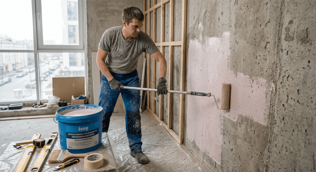 Подготовка стены перед установкой декоративных реечных панелей