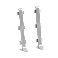 Соединитель алюминий для ал. плинтуса 80 мм