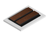 Панель LV123N BR396K HI WOOD 120,0мм х 12,0мм х 2,7м. без полос Панель LV123N BR396K HI WOOD 120,0мм х 12,0мм х 2,7м. без полос